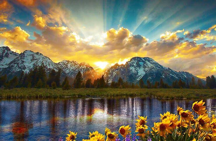 <p>The mountain <strong>landscape</strong> was breathtaking.</p><p>(view)</p>