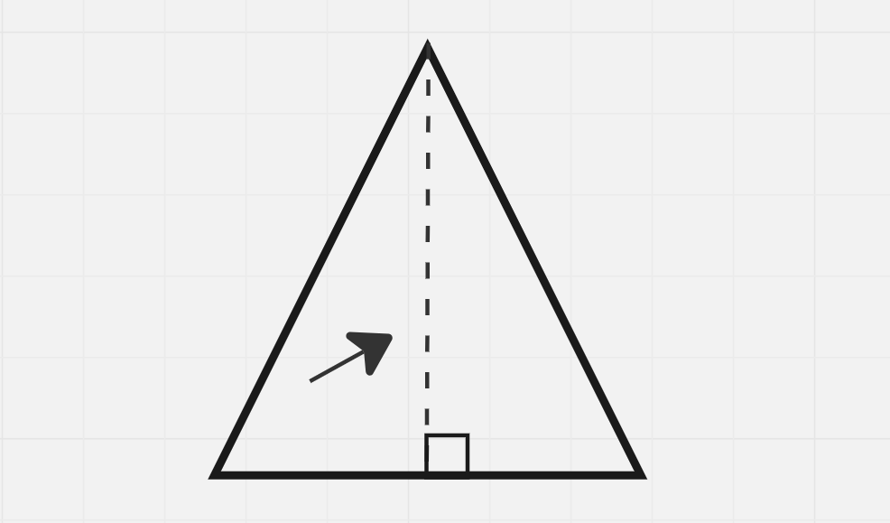 <p>A segment from a <strong>vertex</strong> to the opposite side and is perpendicular to that side</p>