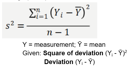 <p><span style="background-color: transparent;"><span>a numerical measure of how spread out a set of data points is around their average (mean)</span></span></p>