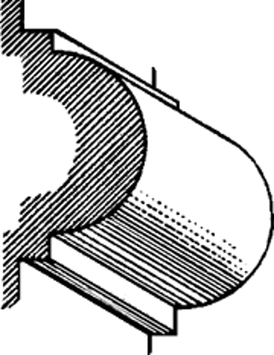 <p>What is a Greek molding with a protruding convex surface, resembling the exterior of a circle?</p>