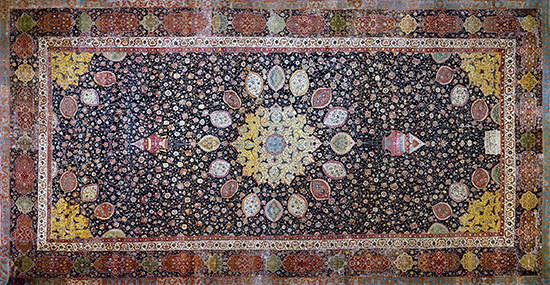 <p>Ardabil Carpet (use &amp; facts)</p>