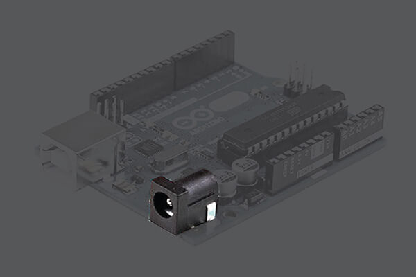 <p>Another part is the _____ _____ (_____ _____ - _____ port). The Arduino board can be powered through an _____ adapter or a _____. The power source can be connected by plugging in a _____ center-positive plug into the power jack of the board.</p>