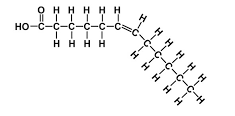 <p>when there is a double bond in the chain so not all carbons have two hydrogens</p>