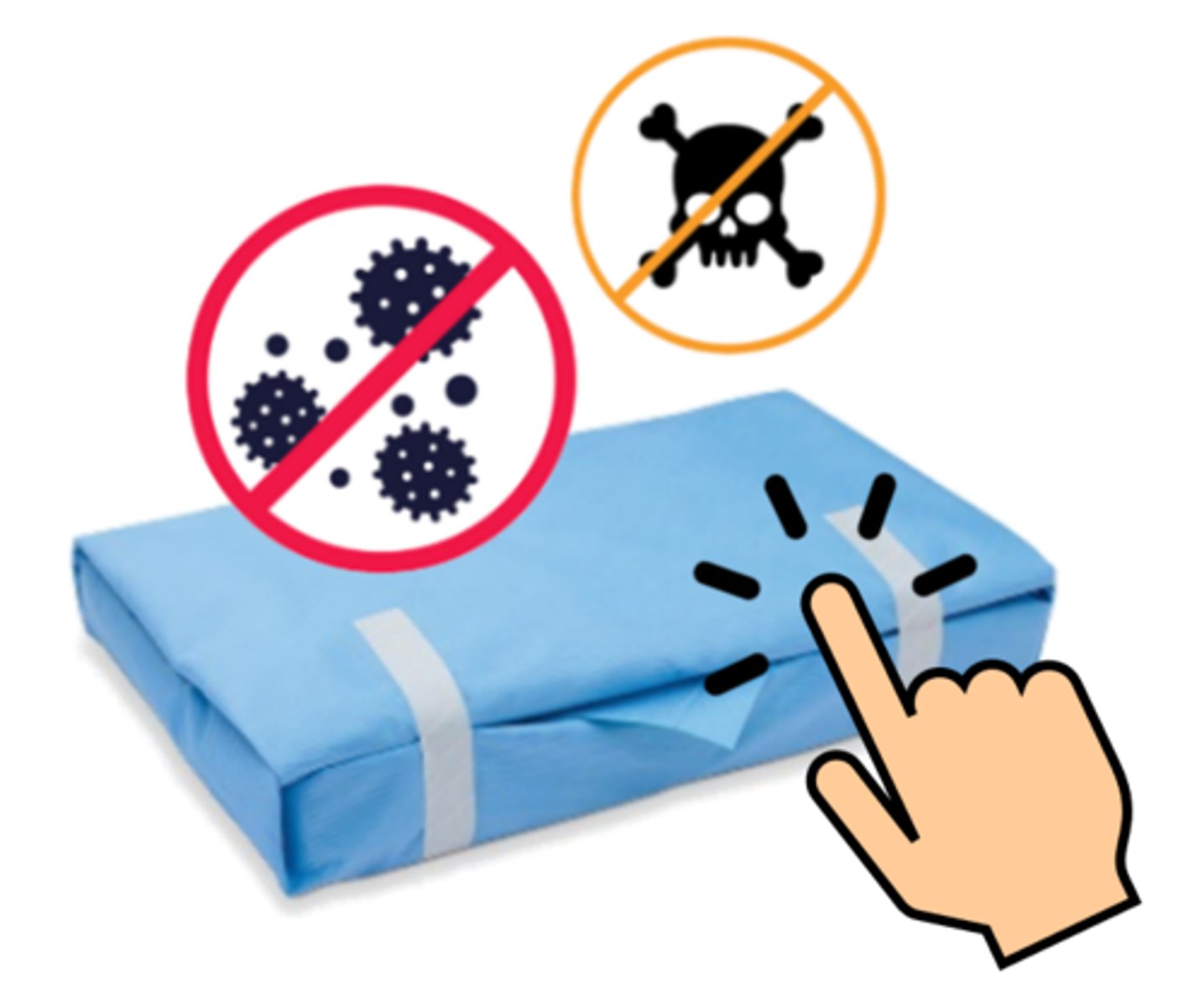 <p>no toxic residues remain on packaging or devices once sterilization is complete (basic requirement for low-temperature sterilization)</p>