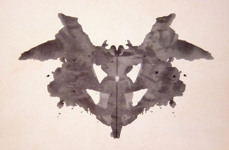 <p>Rorsarch inkblock test (associating pictures with meaning)</p>