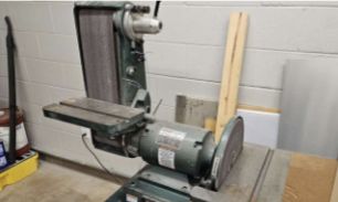 <p>Sanding smooth materials like wood, plastic, and metals</p>