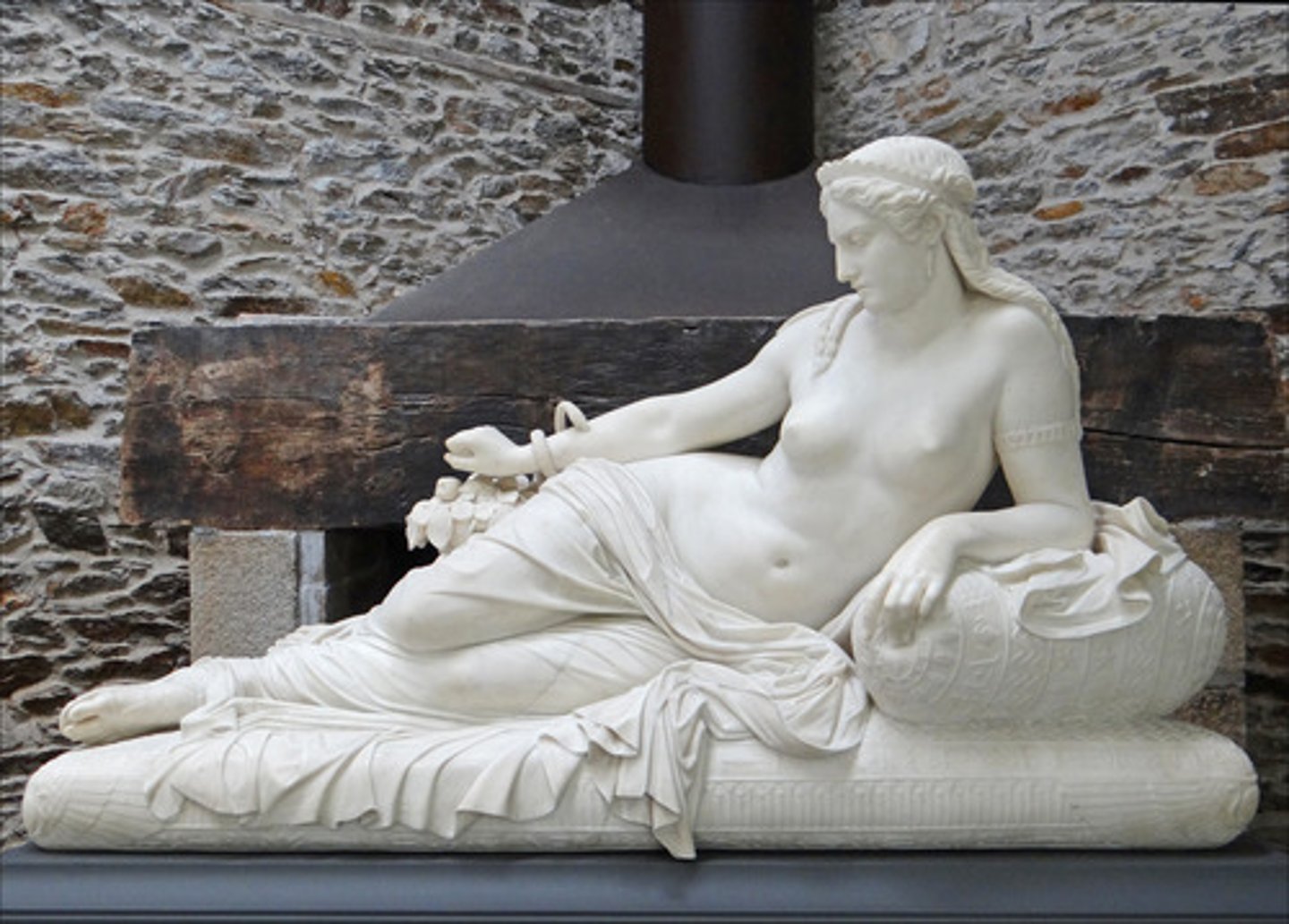 <p>made of marble</p>