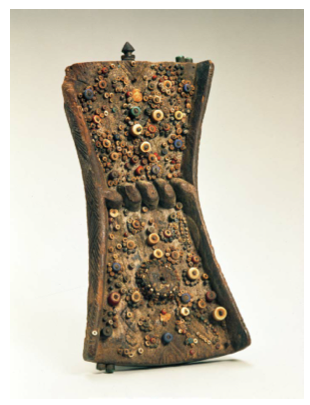 <p>Lukasa (Memory Board) - late 19th/early 20th century</p>