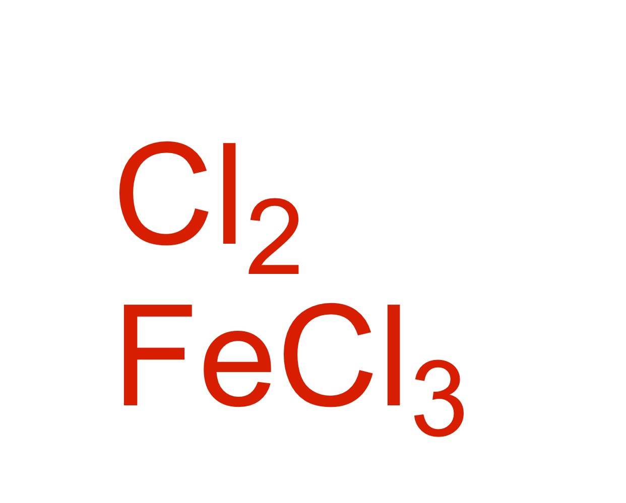 <p><span>The Cl attaches to the cyclohexane - Cl2 FeCl3 is the reagent</span></p>