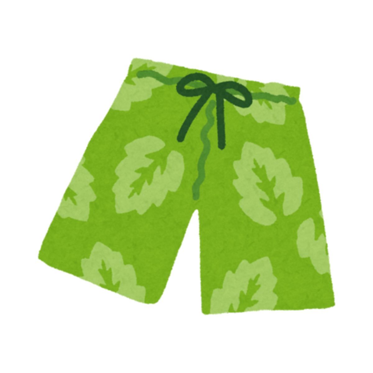 <p>Sam put on his new __________ before swimming – they are blue with white stripes.</p>