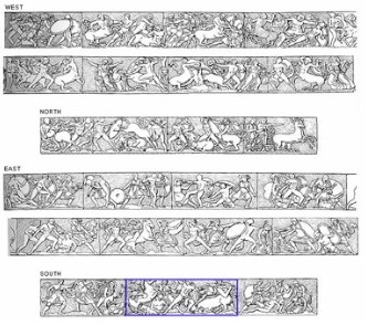 Temple of Apollo in Bassae - Ionic Frieze 