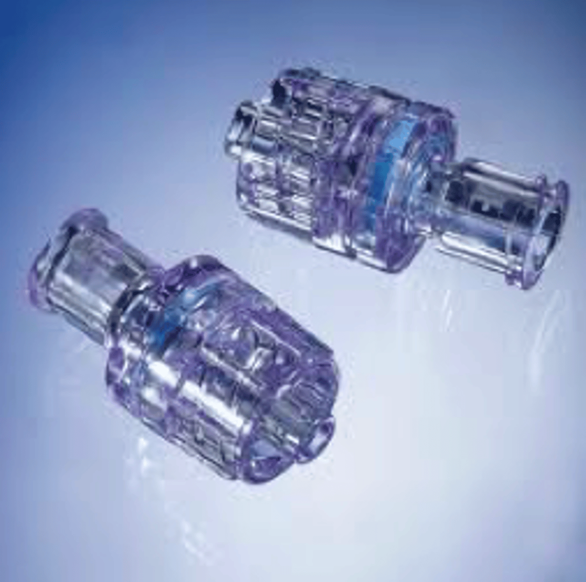 <p>An adaptor that makes secure, leak-free connections b/w syringes, needles, catheters and IV lines</p>
