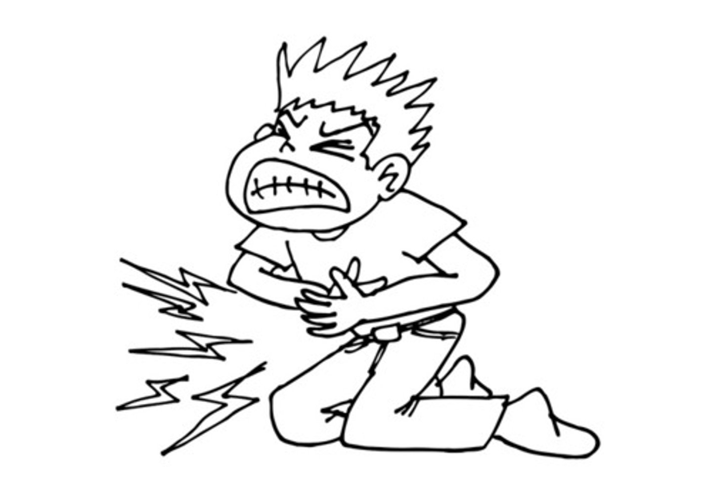 <p>My stomach hurts</p>