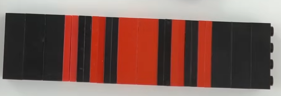 <ul><li><p>has a bright central fringe which is double the width of all other fringes</p></li><li><p>alternating bright and dark fringes on either side of central maxima</p></li></ul><p></p>