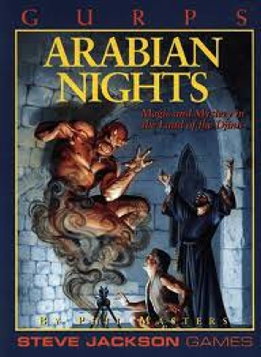 <p>A group of tales narrated by a fictional princess, many are set in Baghdad, include romances, fables, adventures, best known for Aladdin and the magic lamp</p>