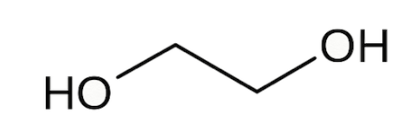 <p><span>Ethylene glycol is known to most Americans as antifreeze and to some for having a sweet syrupy taste. For scientists, it can be used as a protecting group for carbonyls. Which is the most stable conformer of the compound ethylene glycol depicted below?</span></p><p><span>a. para conformer&nbsp;</span></p><p><span>b. guache conformer</span></p><p><span>c. anti conformer</span></p><p><span>d. eclipsed conformer&nbsp;</span></p>