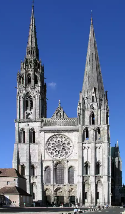 <p><strong>I</strong>dentify this cathedral:</p><p>a. Chartres Cathedral, France</p><p>b.Reims Cathedral, France</p><p>c. Westminster Abbey, England</p><p>d. Cologne Cathedral, Germany</p><p></p>