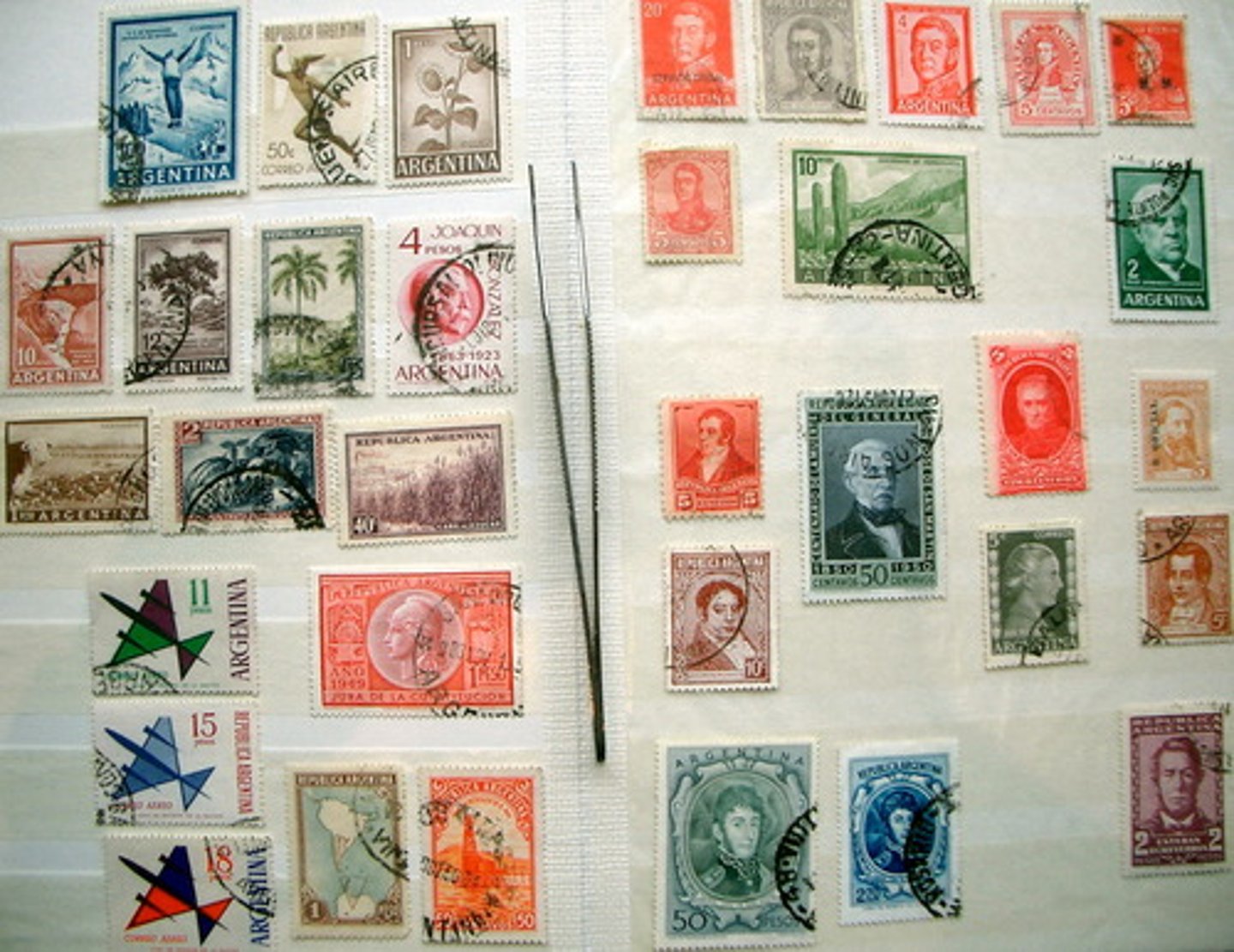 <p>to collect stamps</p>