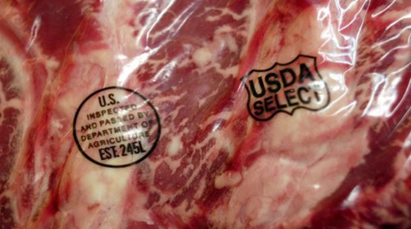 <p>Law that allowed the federal government to inspect meat sold across state lines and required federal inspection of meat processing plants.</p>