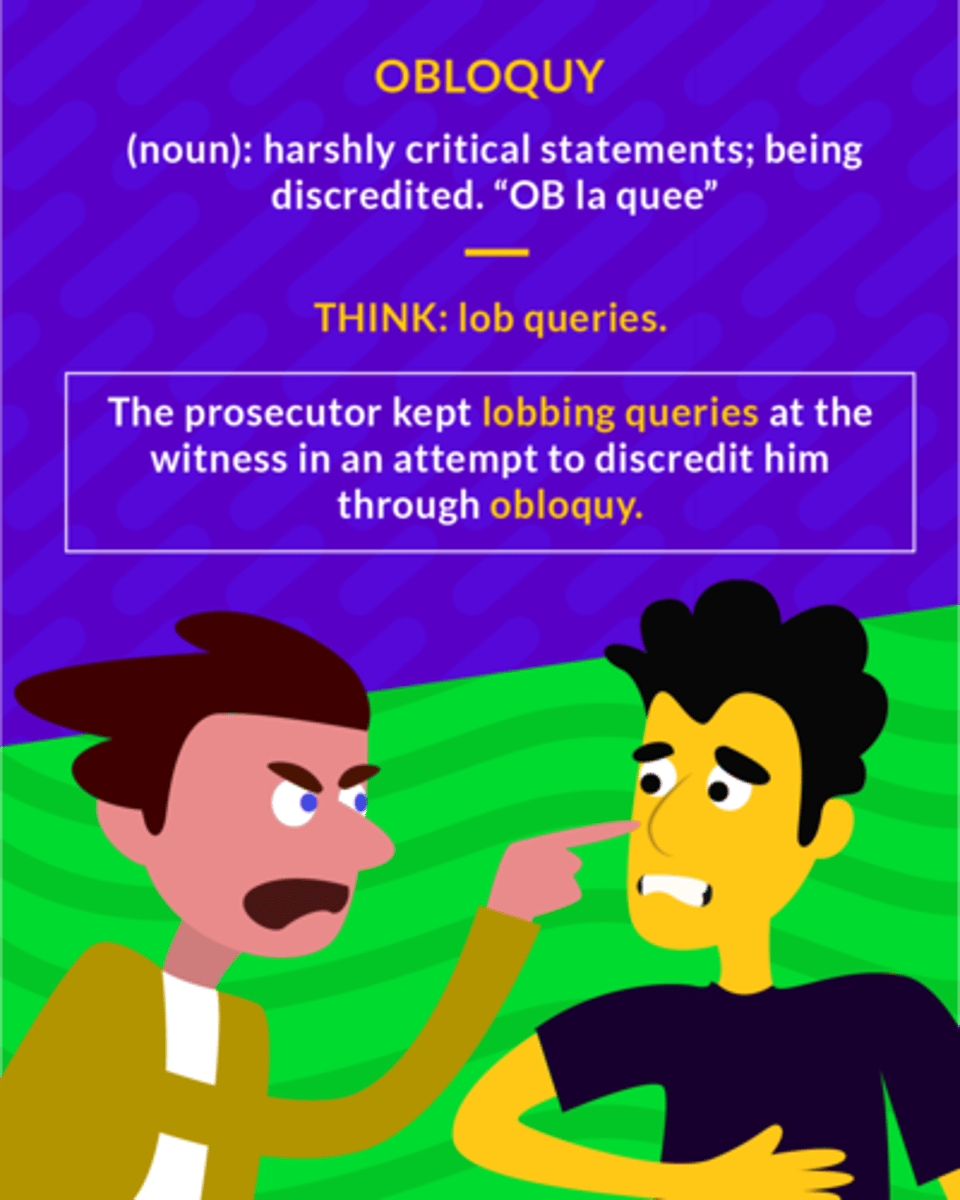 <p>(n.) public abuse indicating strong disapproval or censure; the disgrace resulting from such treatment</p><p>(noun) harshly critical statements</p><p>(noun) <span><span>strong public condemnation</span></span> </p>