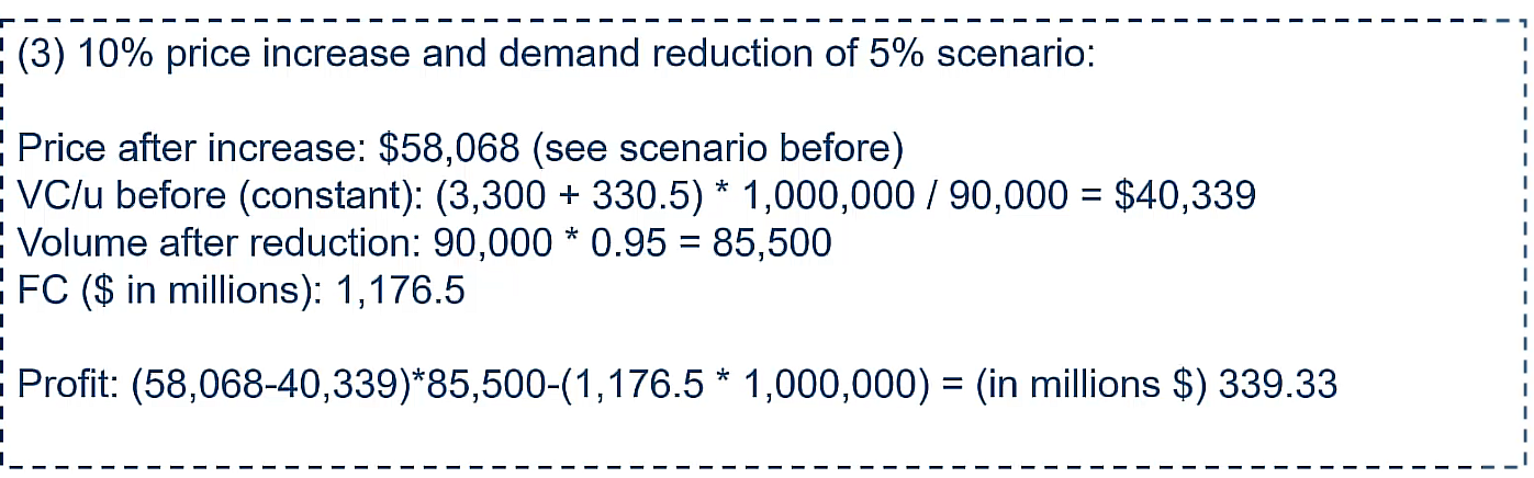 <p>Voorbeeld sensitivity analysis (wat gaat er gebeuren) </p>