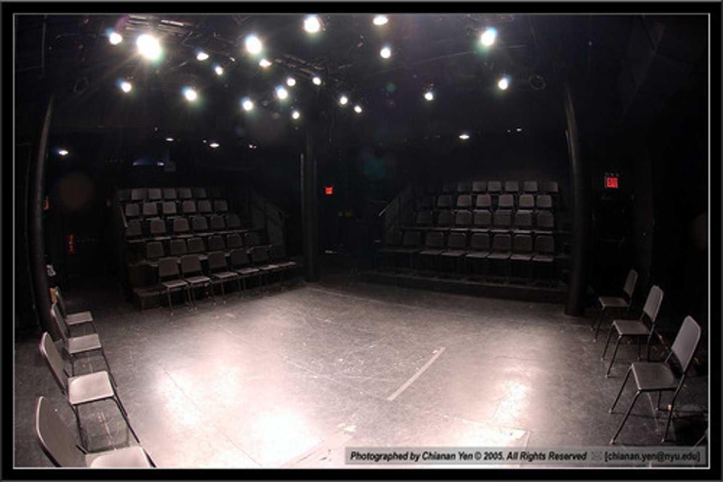 <p>small scale, intimate and flexible theatre space</p>