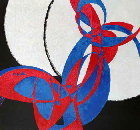 <p>Dvoubarevná fuga František Kupka</p>