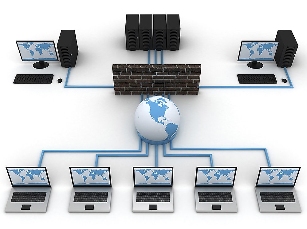 <p>a <u>group of interconnected computing devices</u> capable of sending or receiving data.</p>