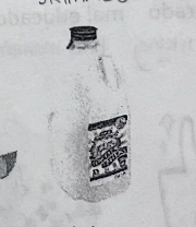 <p>the skimmed milk</p>