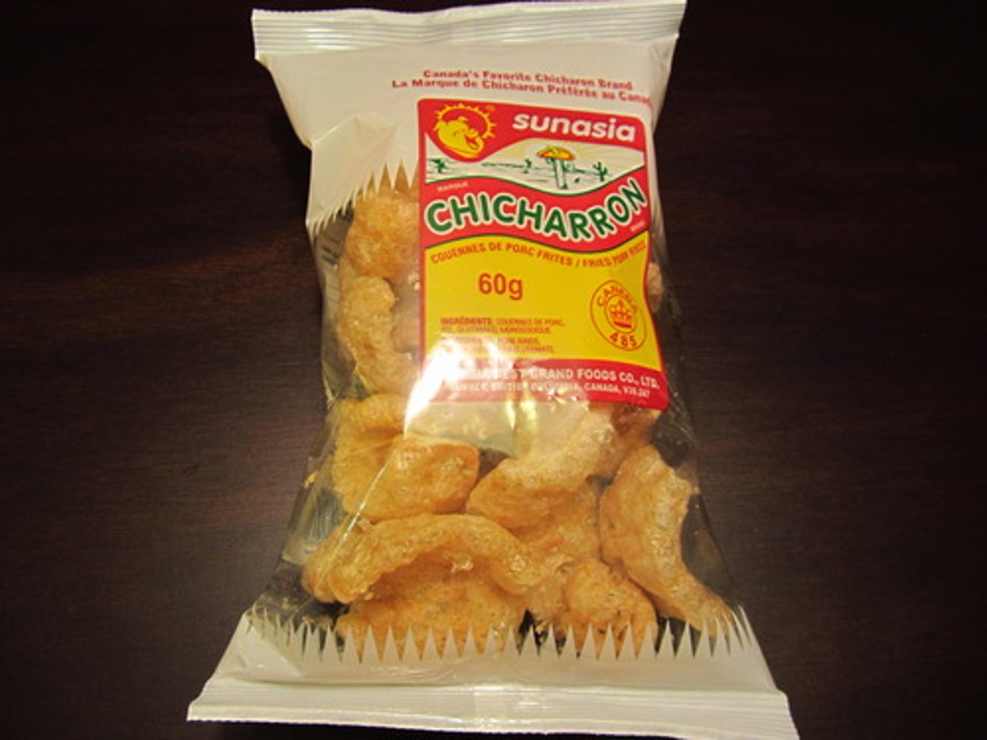 <p>pork rind</p>