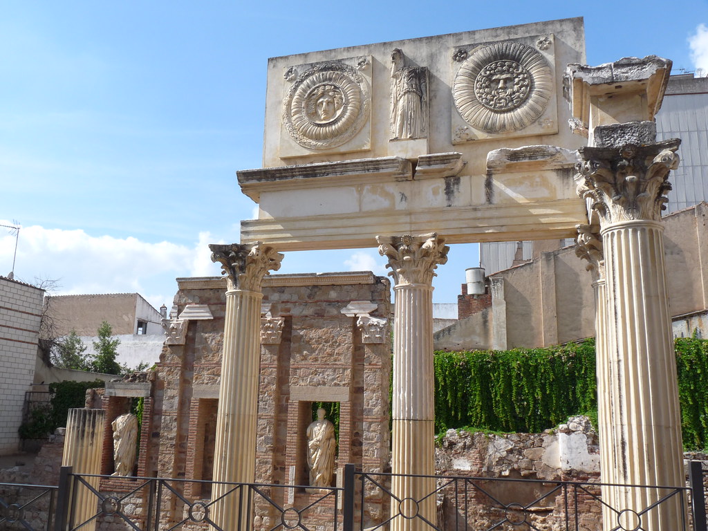<p><span>Example of provincial Roman architecture; reflects imperial influence</span></p>