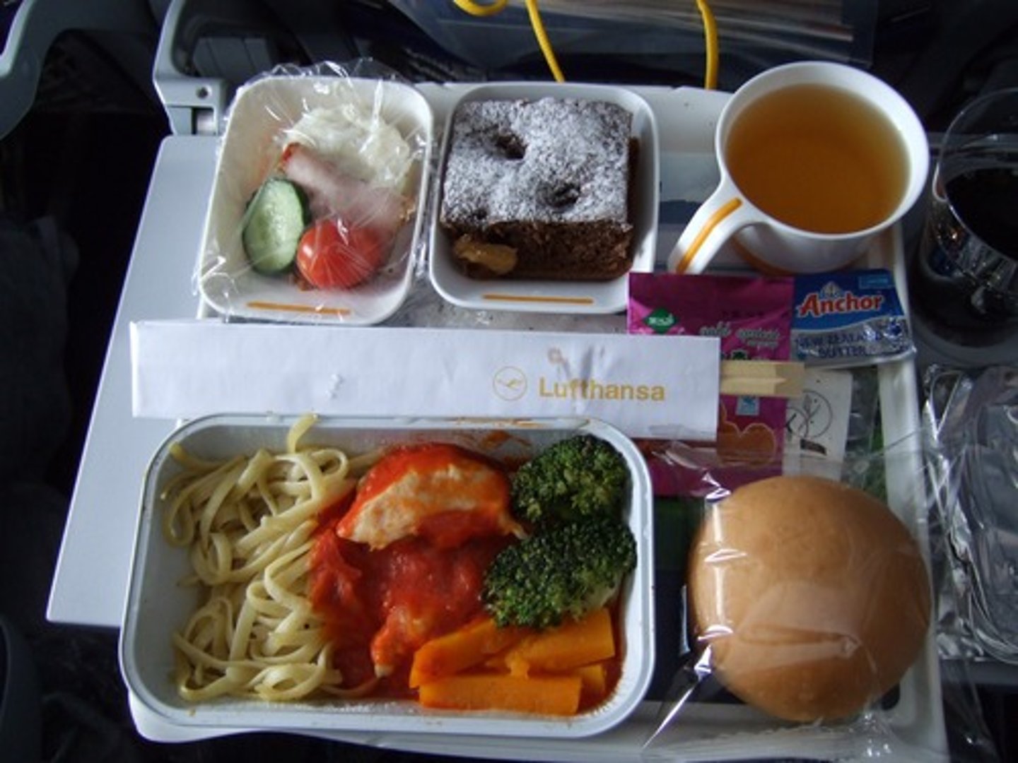 <p>a meal</p>