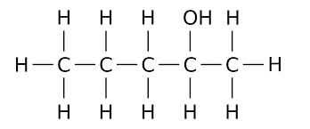 <p>Draw a displayed formula pentan-2-ol +  2 [ O] → ? </p>