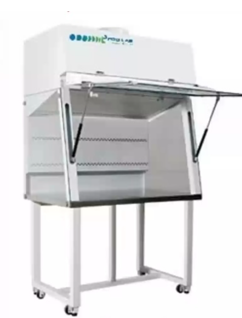 <p>HEPA Filter of Biological Safety Cabinet I</p><p>Pore size</p>