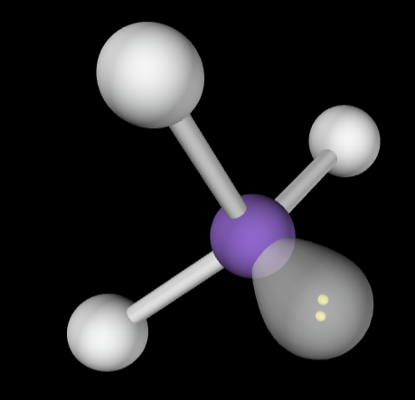 <p>Molecular Geometry: Trigonal pyramidal</p>