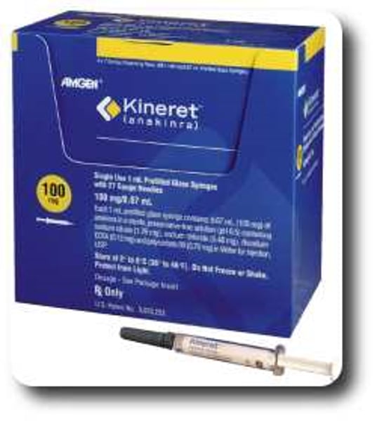 <p>Kineret® (Anakinra)</p>