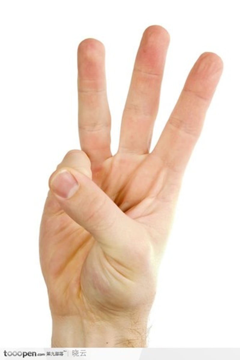 <p>three (sān)</p>