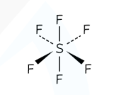 <p>molecular geometry: octahedral</p><p>domain geometry: octahedral</p><p>bonding angles: 90°</p>