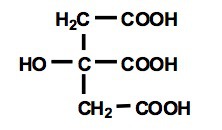 <p>2-hydroxi-1,2,3-propantrikarboxylsyra</p>