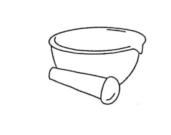<p>Mortar and pestle</p>