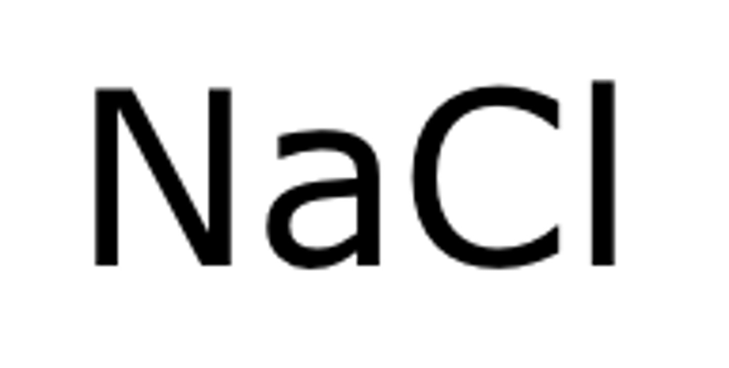 <p>table salt</p>