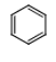<p>6 carbon ring with three double bonds</p>