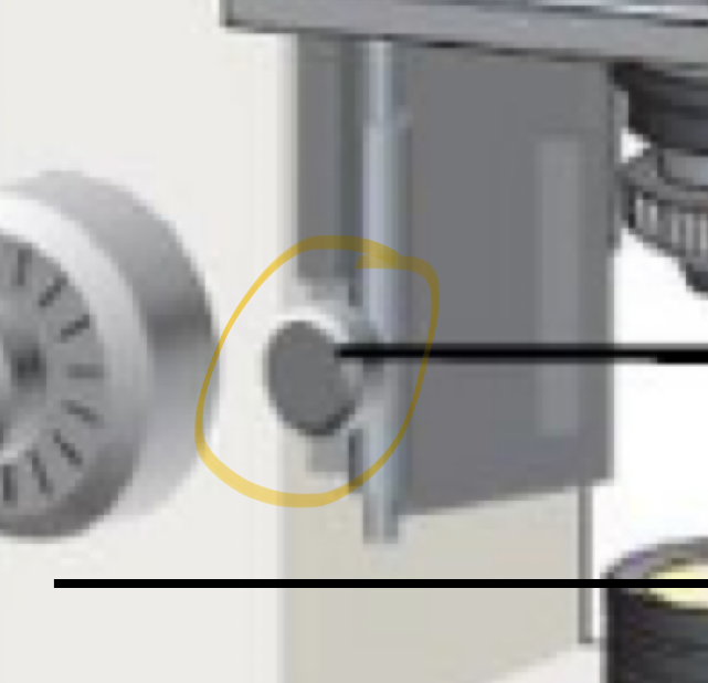 <p>Part of microscope </p>