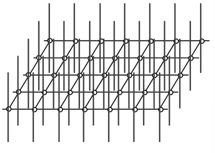 <p>Effectively a forest of lines rather than points. </p>