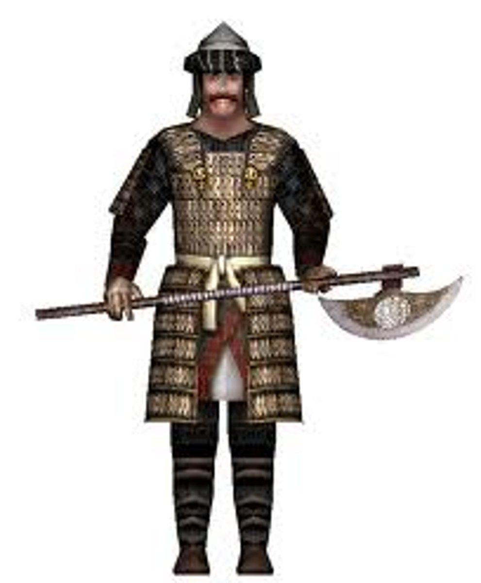 <p>warrior for Islam who belonged to a military society with a strict code of conduct.</p>