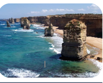 * Coastal erosional landform
* Entire section of coast eroded away
* The only thing that remains are isolated columns made up of resistant material