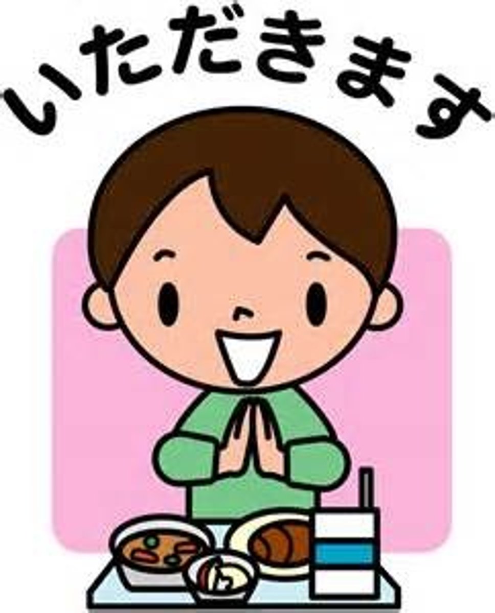 <p>Mời anh/chị dùng ~. (cách nói dùng trước khi ăn hoặc uống)</p>