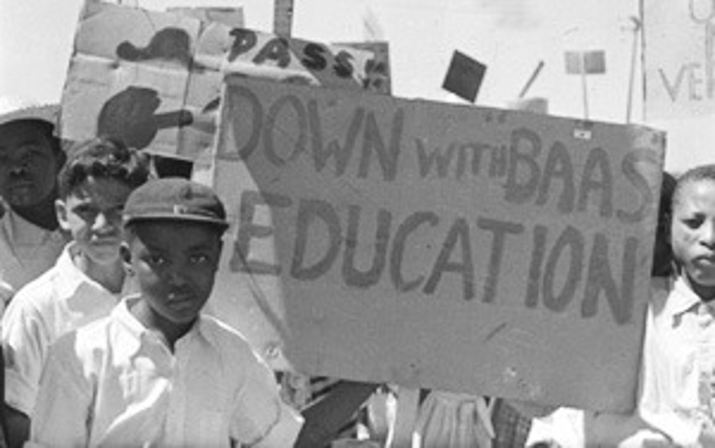 <p>-Schools were segregated<br>-Non-white schools had fewer resources than white schools and were in worse conditions<br>-Students were taught about tribal identity and culture<br>-poor education was justified by the mentality that "non-whites are only meant to be menial workers anyway"</p>