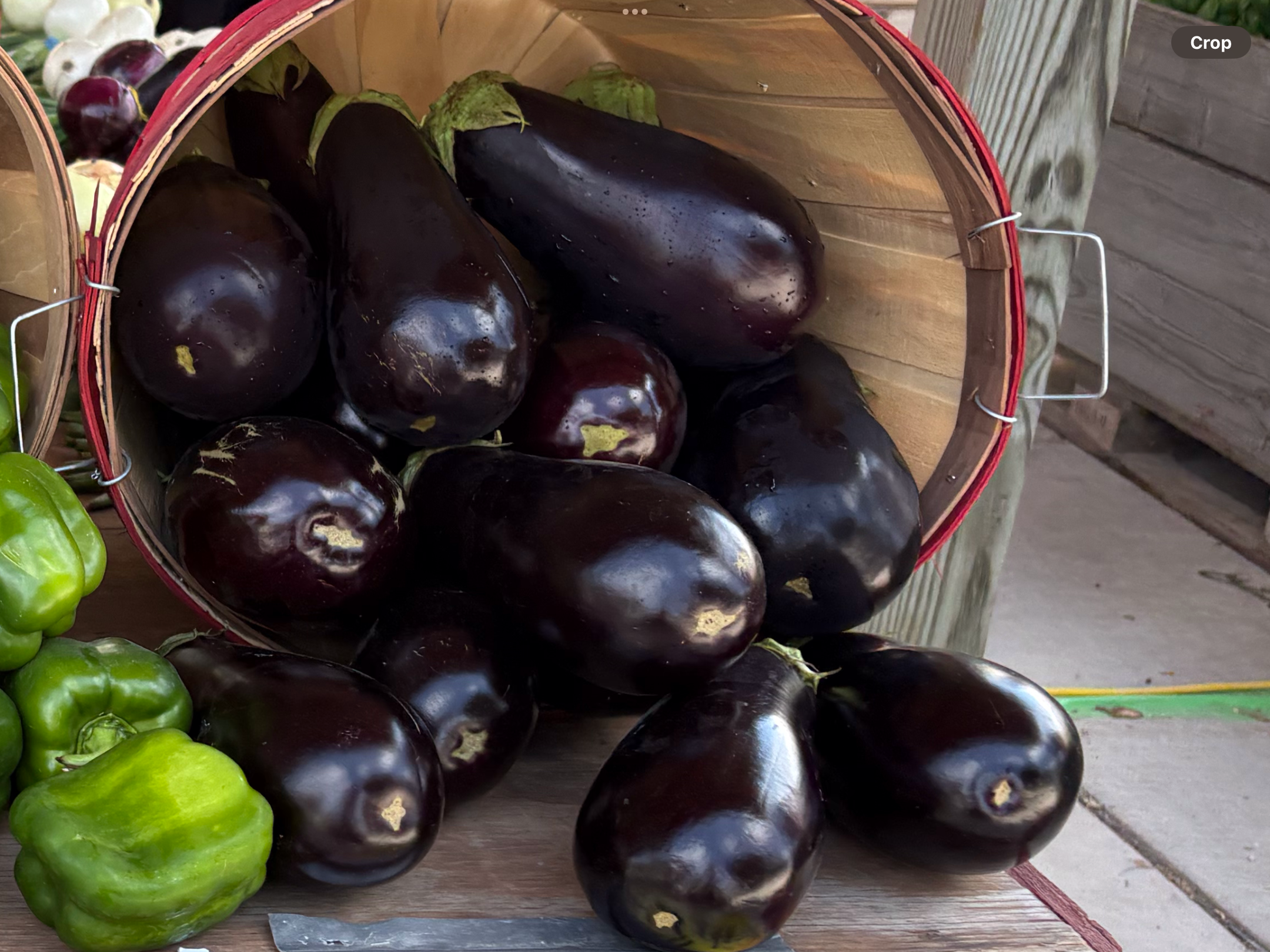 <p>Black eggplant</p>