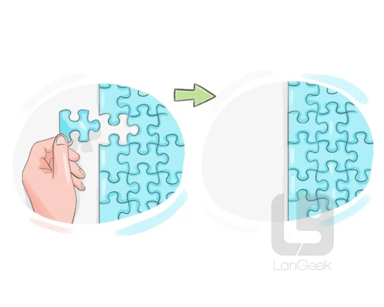 <p>(v.) <strong>kết thúc, đi đến kết quả cuối cùng là</strong></p><p>to end with a particular result, or at a particular point</p><p><span style="color: blue;"><strong><em><span>→ Years of hard work finally ______ in success.</span></em></strong></span></p>